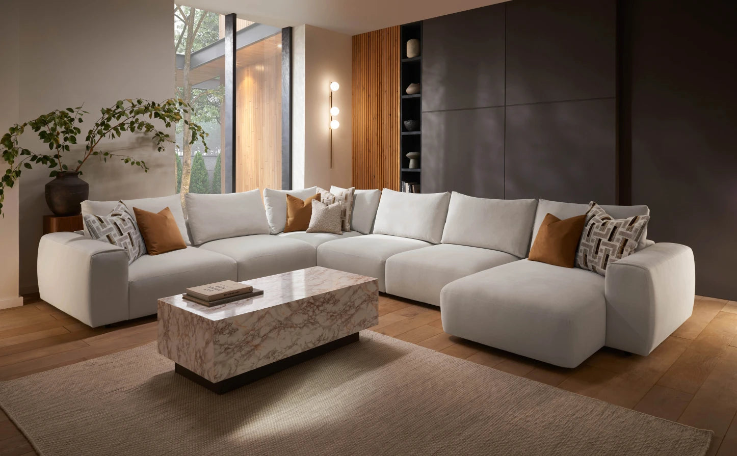 Rocco modular sofa Custom made for YOU by Whitemeadow AFM-Renaissance Design Studio
