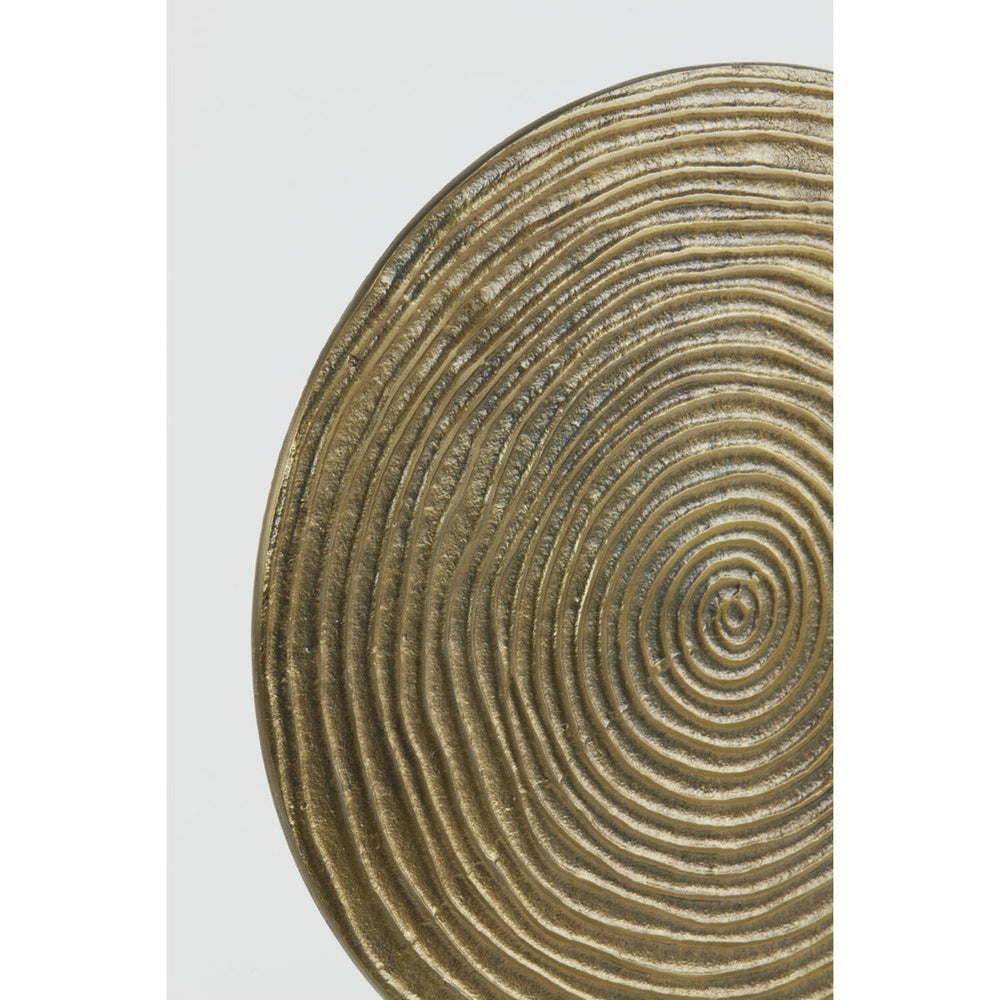 Roddy  bronzed Gold Disc on stand in 2 sizes