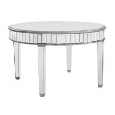 Romance  mirrored round dining table