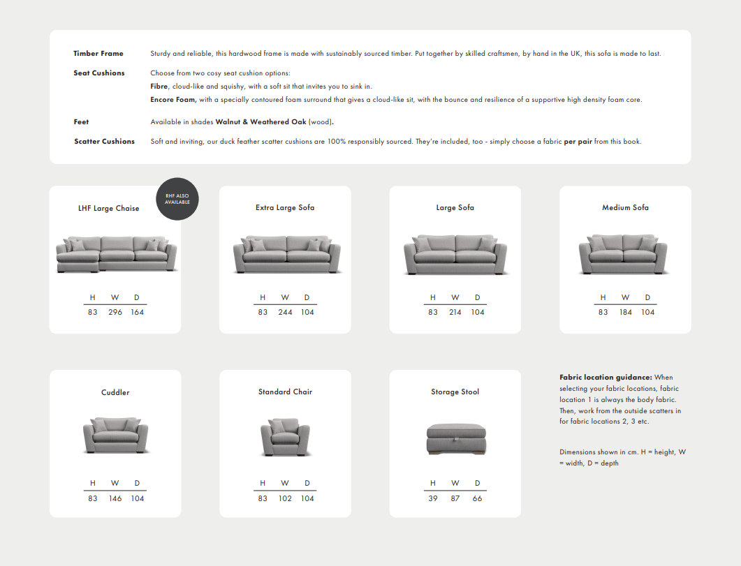 Romeo bespoke sofa collection with free scatters custom made for YOU-bespoke sofas-Renaissance Design Studio