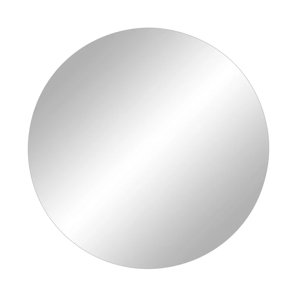 Round Mirror With LED Light-Mirrors-Renaissance Design Studio