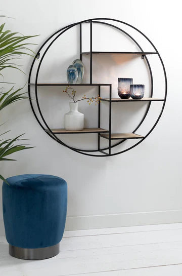 Round shelf unit LL Juna 92 cm diameter Last one Reduced today-Renaissance Design Studio