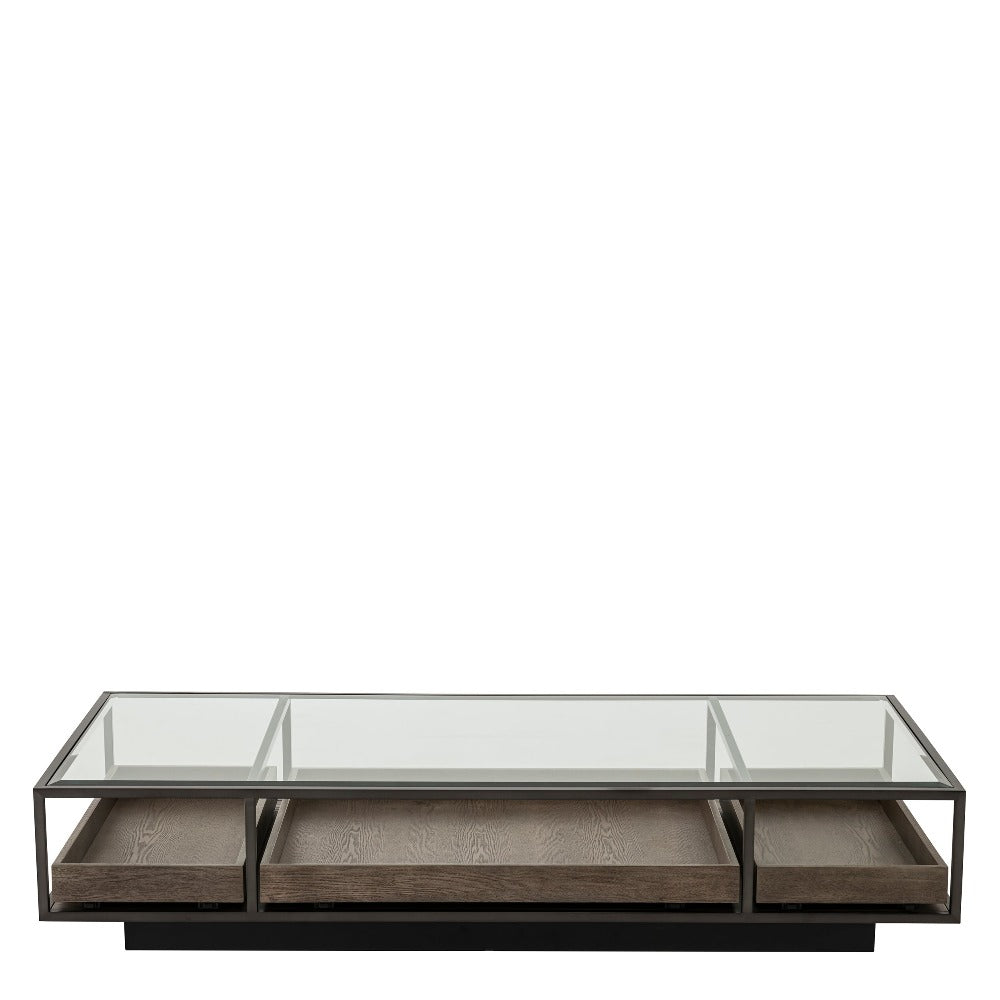 Roxton bronze coffee table by Eichholtz reduced price