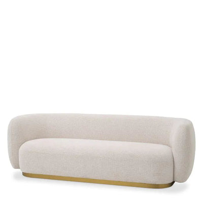 Roxy curved  Sofa by Eichholtz