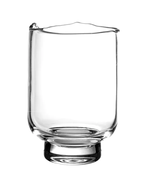 Rozanna clear glass 30 cm h hurricane-candle holder-Renaissance Design Studio