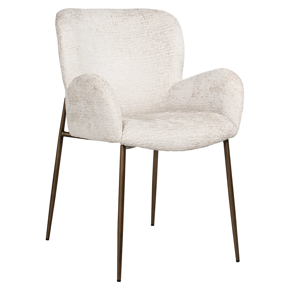 Contemporary Chair Andrew  Cream Fusion