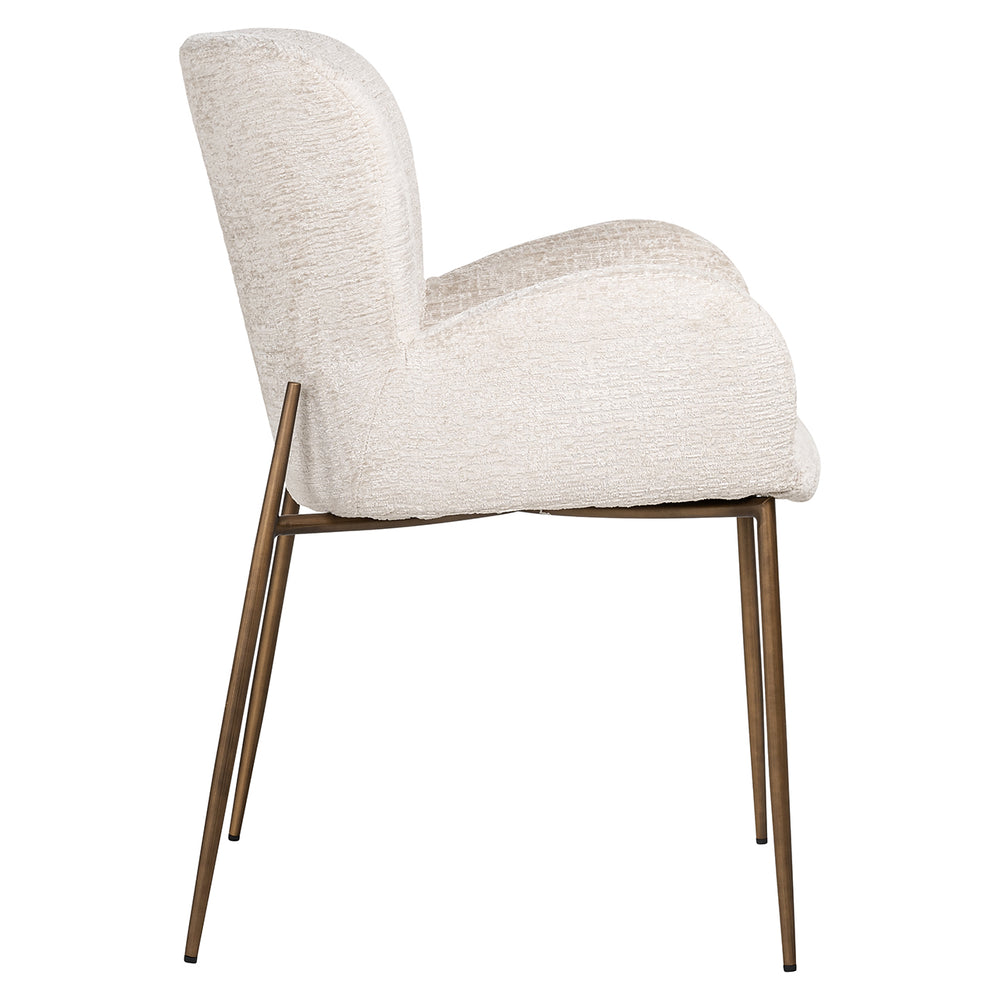 Contemporary Chair Andrew  Cream Fusion
