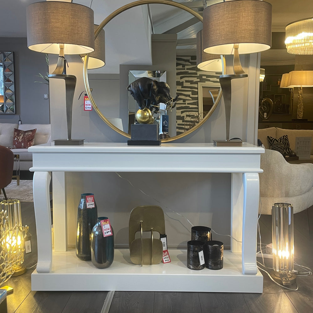 Sahara E Brass  Table Lamp reduced