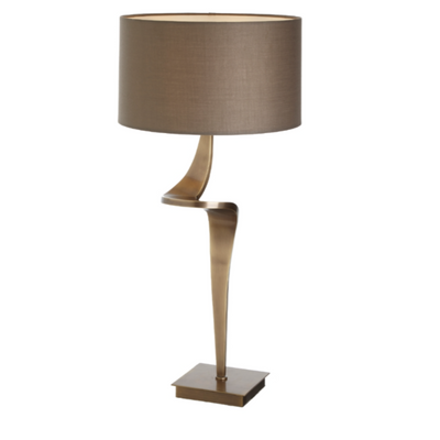 Sahara E Brass  Table Lamp