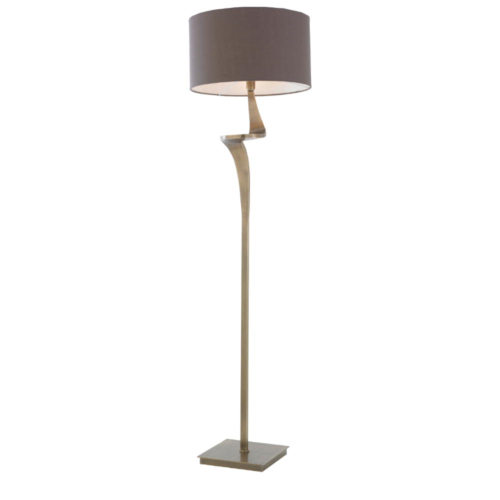 Sahara E Floor Lamp brass-Floor Lamp-Renaissance Design Studio