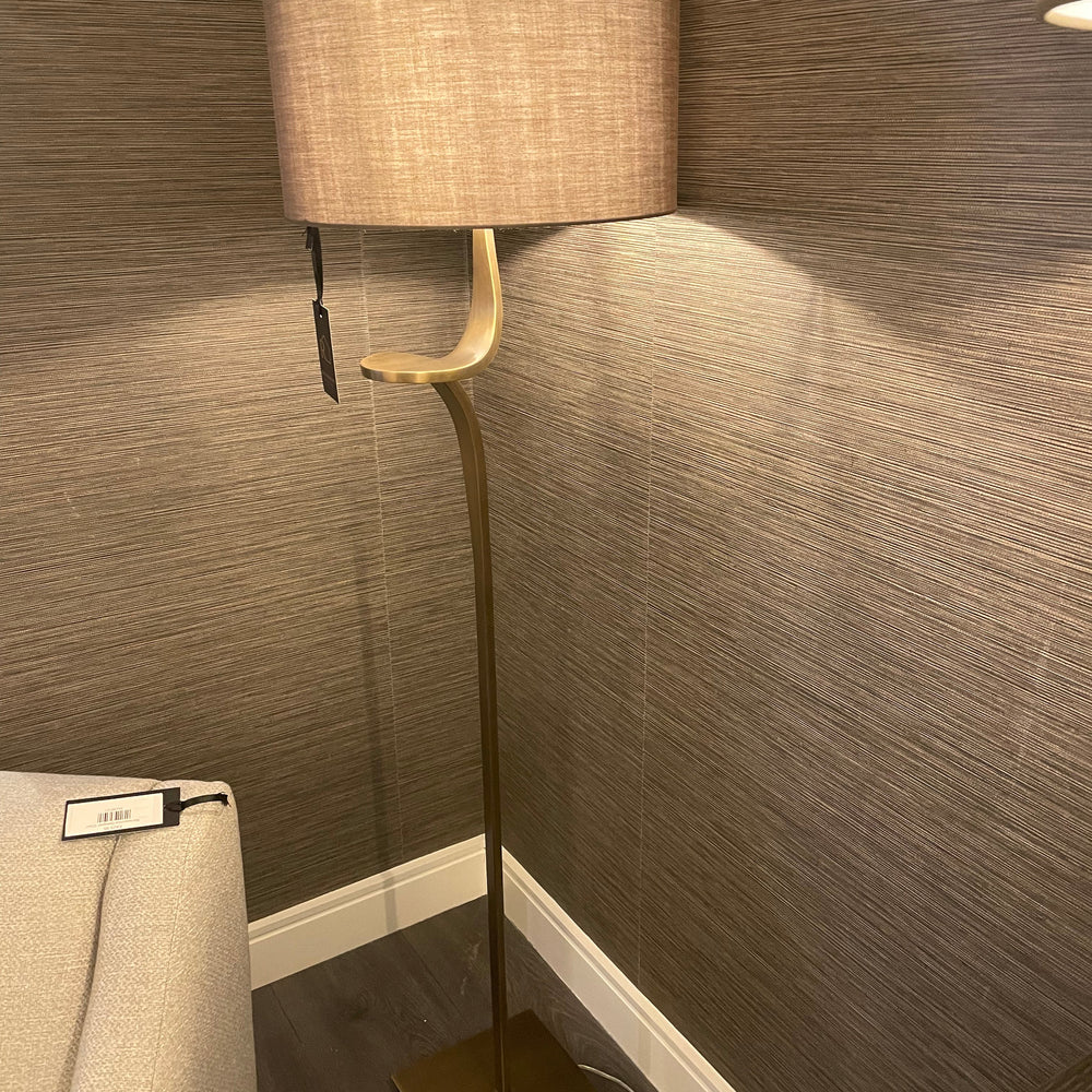 Sahara E Floor Lamp brass