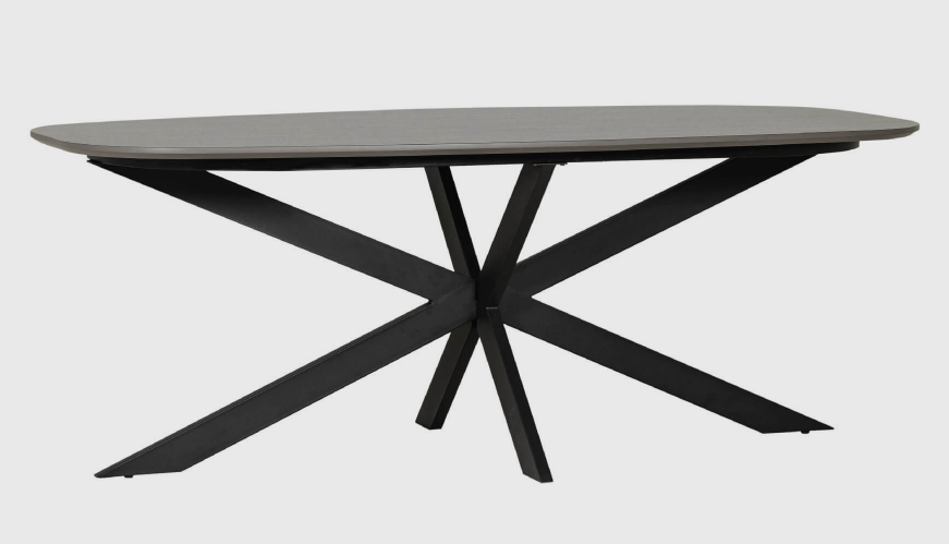 Sandra Oval Dining Table 200cm-Renaissance Design Studio