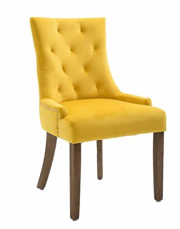 Sandrine Velvet Dining Chairs  sold instore only . Out of boxes