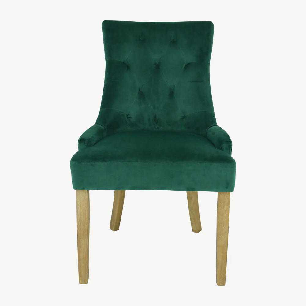 Sandrine Velvet Dining Chairs  sold instore only . Out of boxes