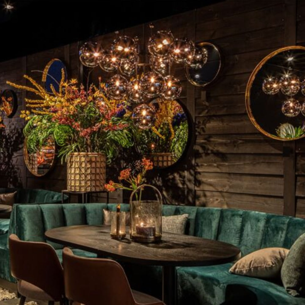 Stellar Pendant light with 13 globes-Lighting-Renaissance Design Studio