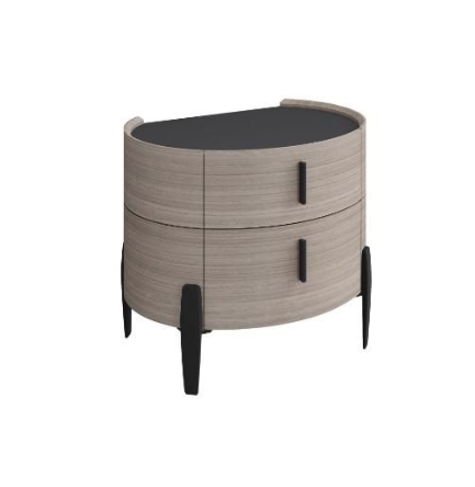 Sardinia Luxury 2 drawer Night Stand beds cabinet-bedside cabinet-Renaissance Design Studio