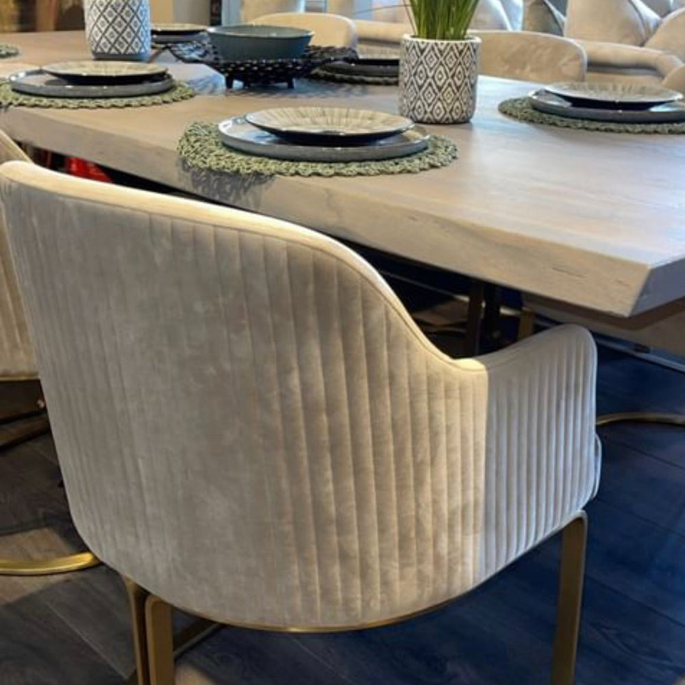 Sardinia Solid  Oak Large Dining Table last one save up to 40%