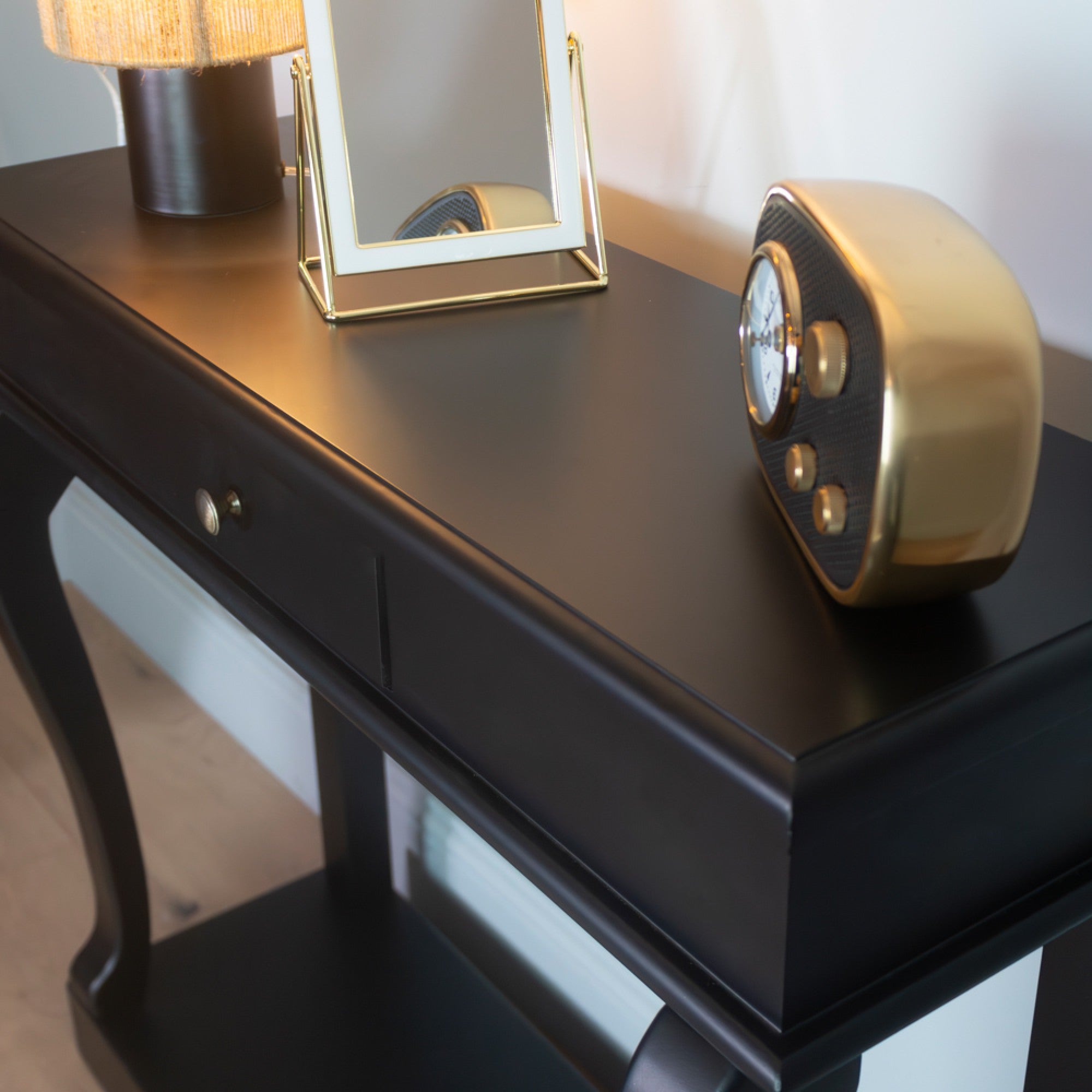 Savoy 90 cm Scroll table in a choice of 4 colours-Renaissance Design Studio