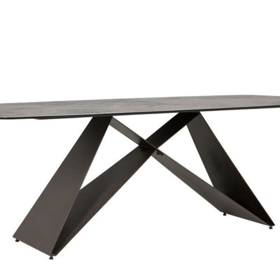 Selby ceramic large black  Dining table 220 cm reduced