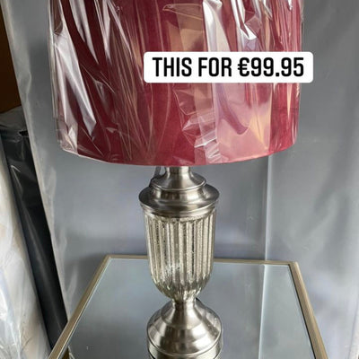 Selection of designer table lamps €99.95 ea