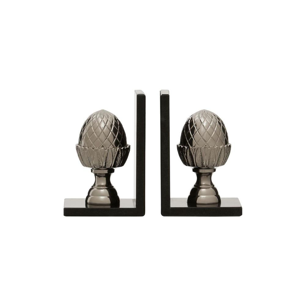 Set of 2 Acorn Bookends sculptures REDUCED-Renaissance Design Studio