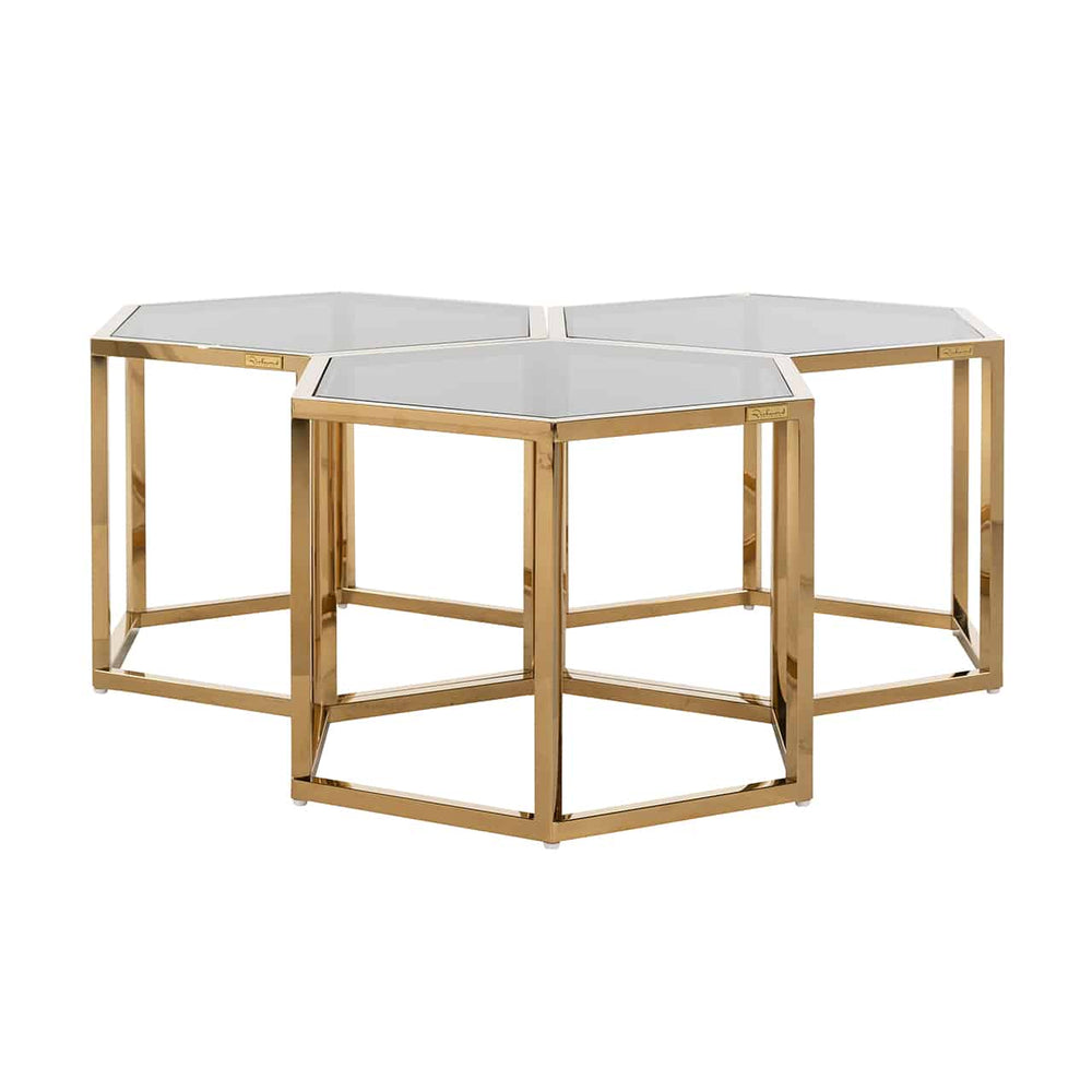 Set of 3 Penthouse coffee tables
