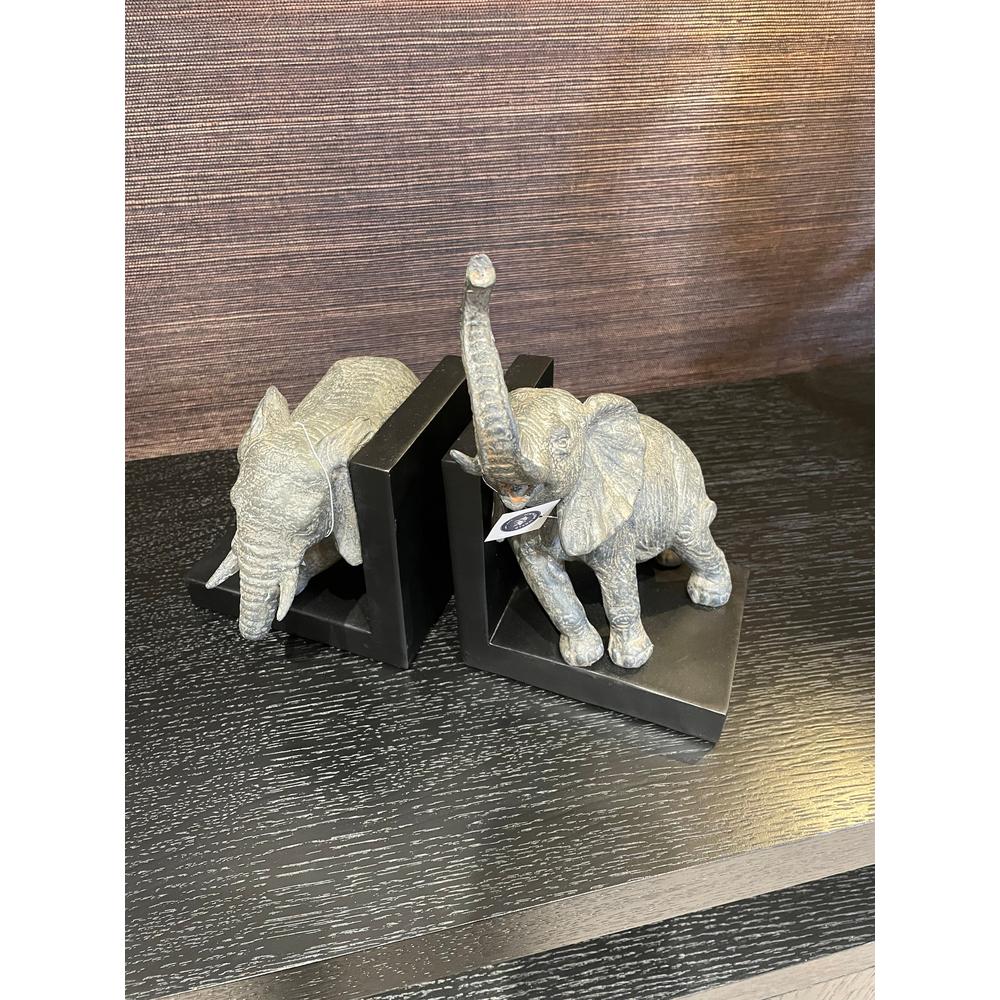 Set of Elephant Book Ends-Renaissance Design Studio