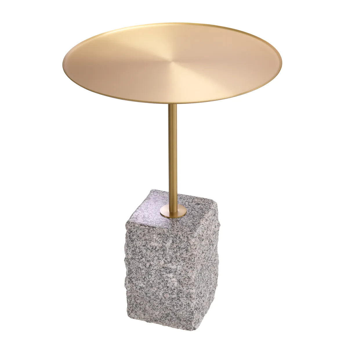 Side Table Cole Brushed brass finish by Eichholtz-Renaissance Design Studio
