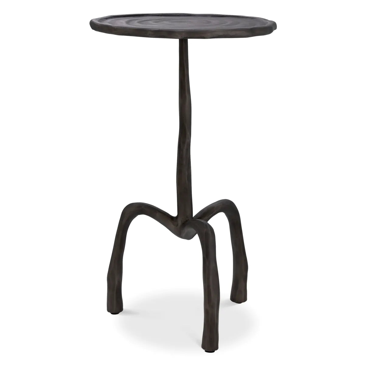 Side Table Kubu Bronze finish by Eichholtz.-side table-Renaissance Design Studio