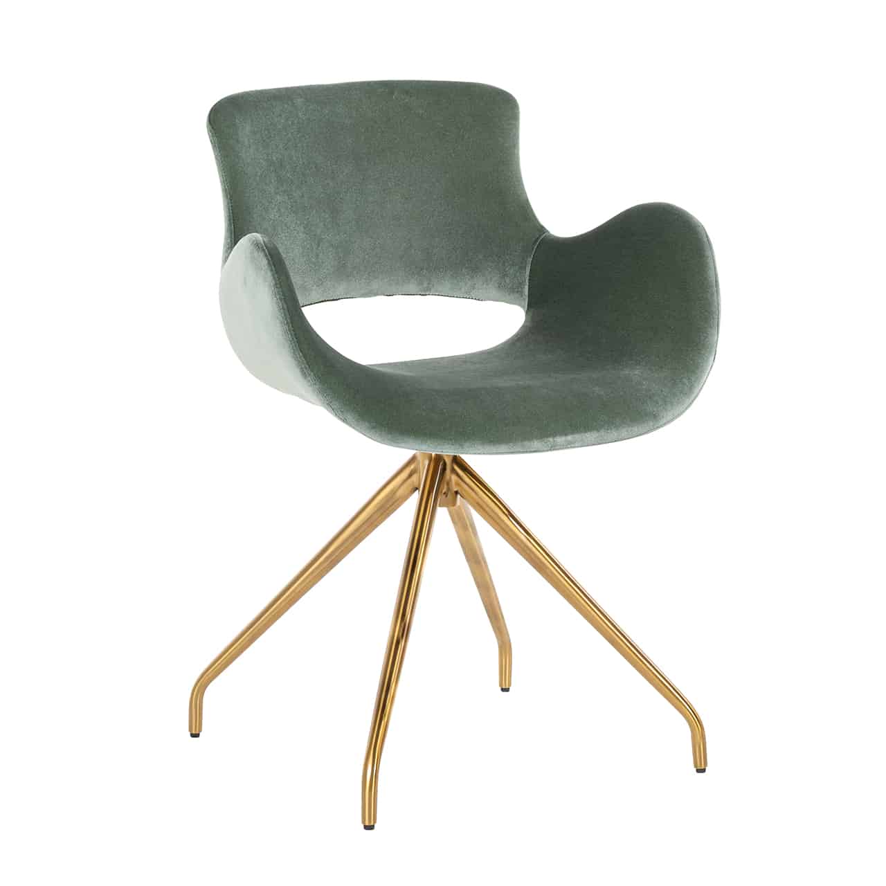 Sienna Swivel Dining Chair-Renaissance Design Studio