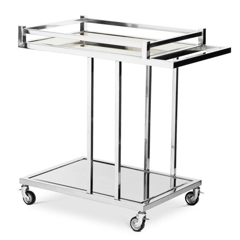 Silver Beverley Hills Bar Trolley by Eichholtz