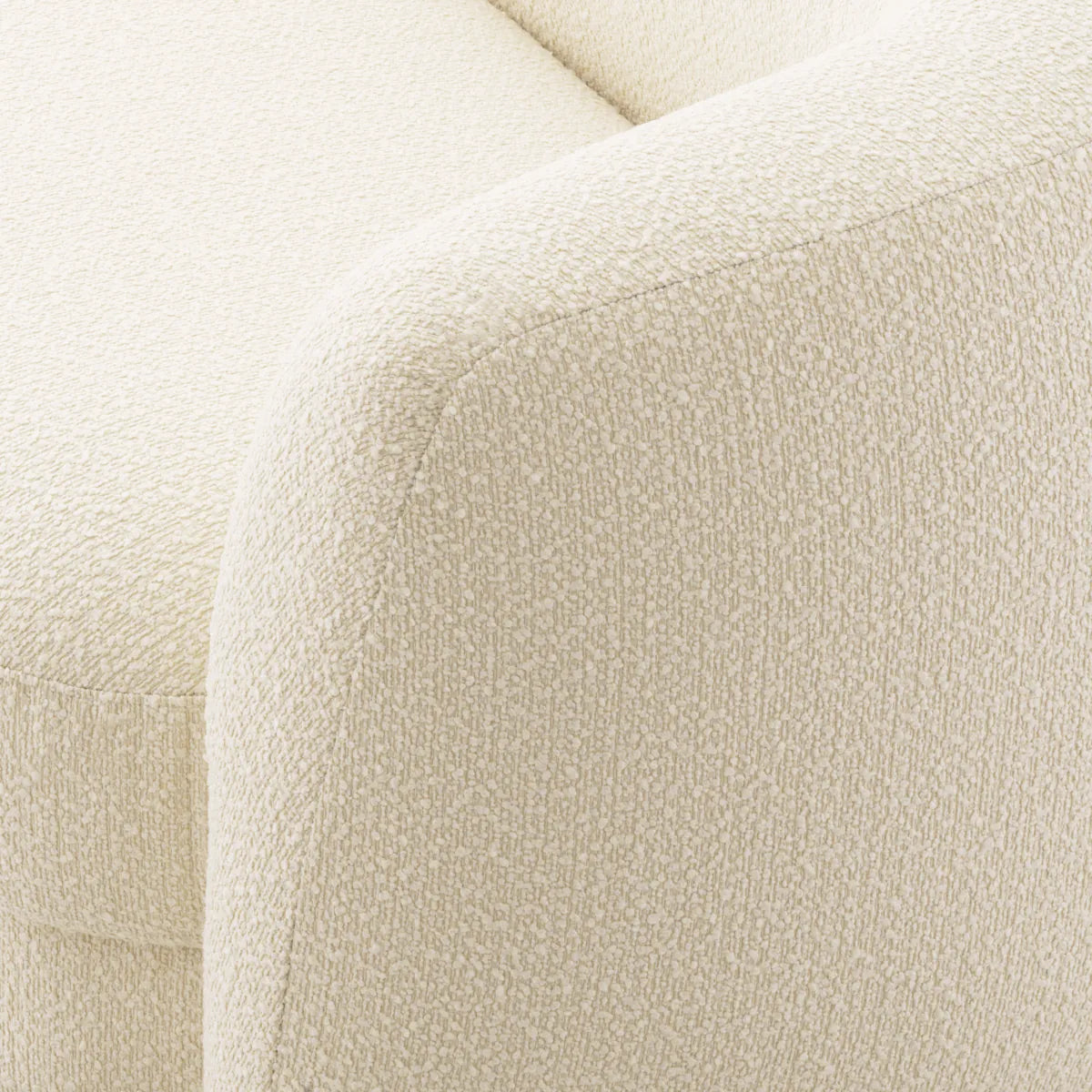 Sofa Blaine boucle ivory by Eichholtz X-D-Renaissance Design Studio