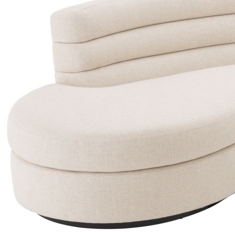 Sofa Monterey by Eichholtz Luxury seating in Compact sizing