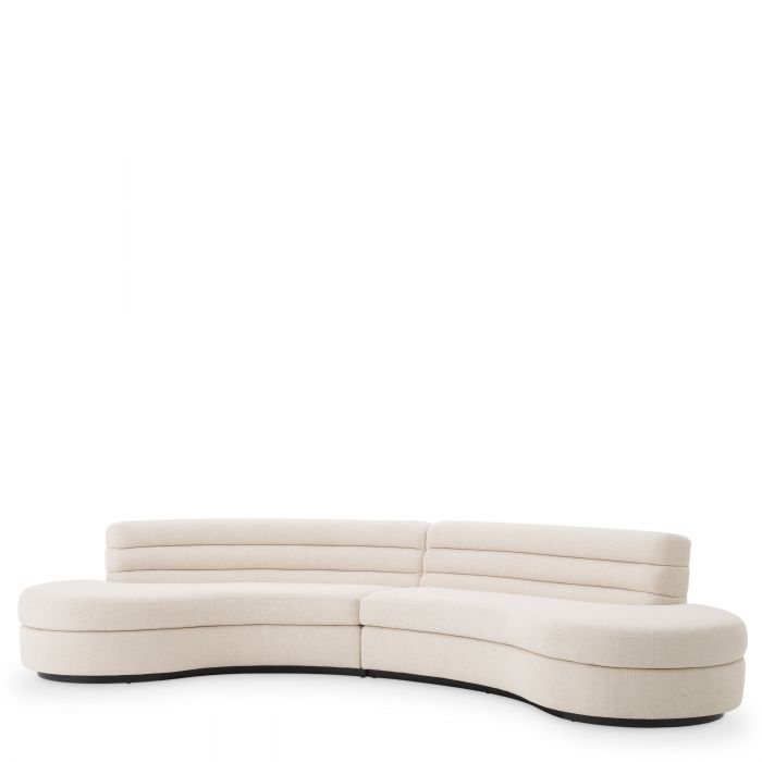 Sofa Monterey by Eichholtz Luxury seating in Compact sizing