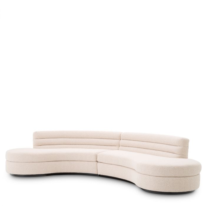 Sofa Monterey by Eichholtz Luxury seating in Compact sizing