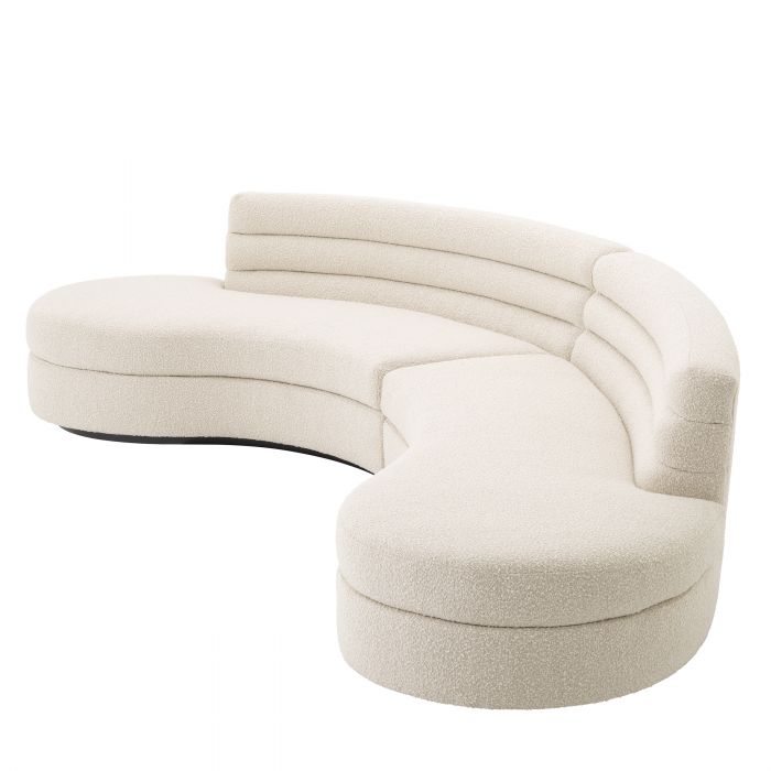 Sofa Monterey by Eichholtz Luxury seating in Compact sizing