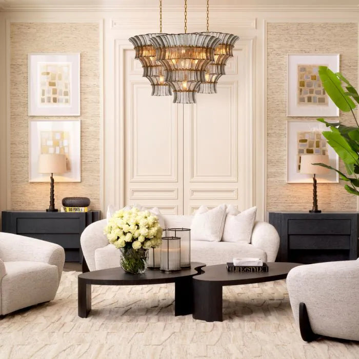 Sofa Siderno in seashell off white by Eichholtz-Renaissance Design Studio