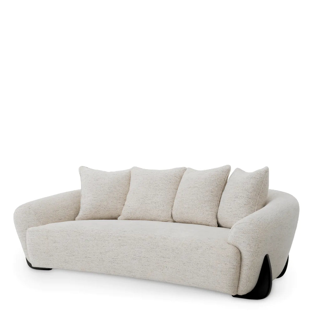 Sofa  Siderno in seashell off white by Eichholtz