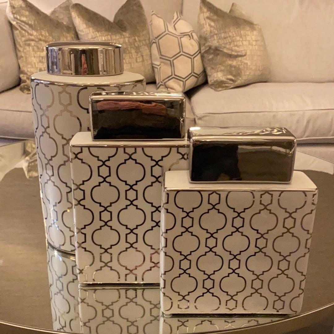 Square designed vase marrakech-Vase-Renaissance Design Studio