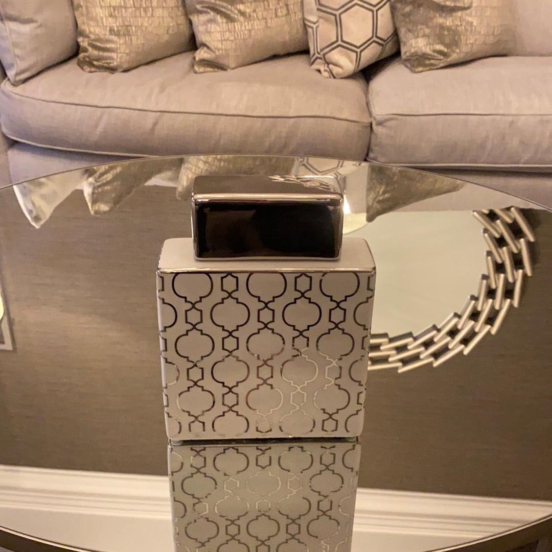 Square designed vase marrakech-Vase-Renaissance Design Studio