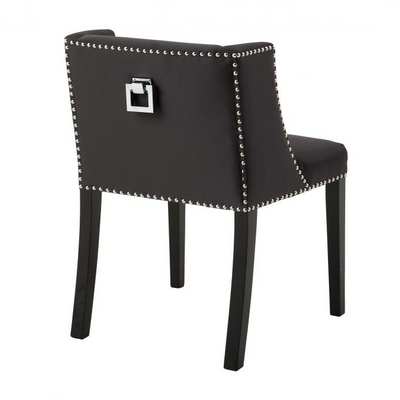 St James executive black dining chair by Eichholtz Ex-Display