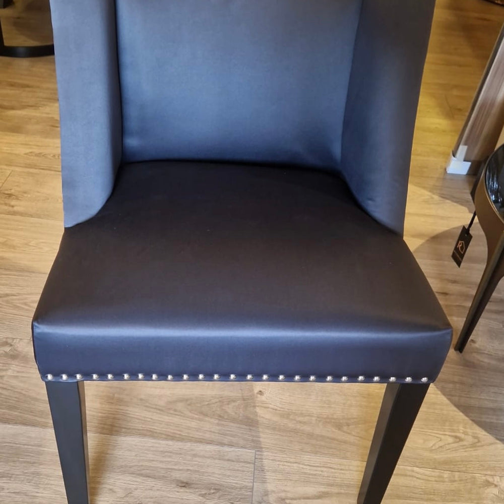 St James executive black dining chair by Eichholtz Ex-Display