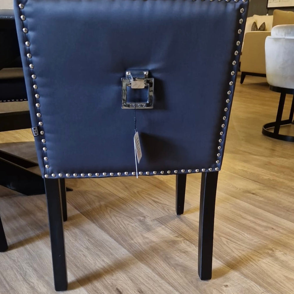 St James executive black dining chairs by Eichholtz Ex-Display