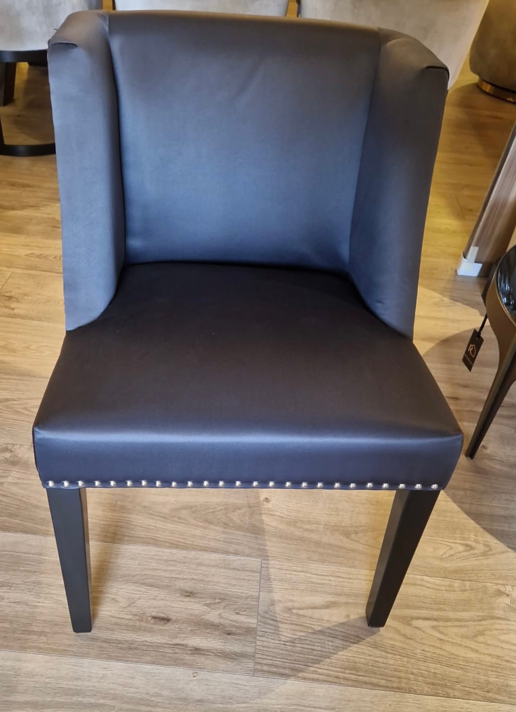 St James executive black dining chairs by Eichholtz Ex-Display-Renaissance Design Studio