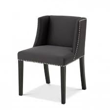 St James executive black dining chairs by Eichholtz Ex-Display-Renaissance Design Studio