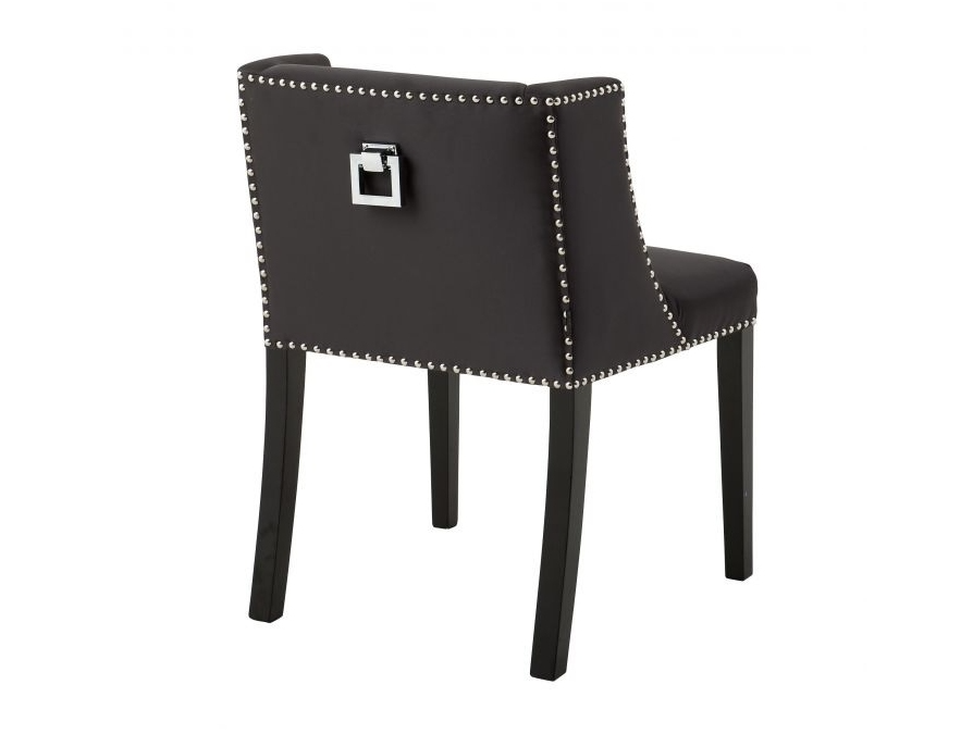 St James executive black dining chairs by Eichholtz Ex-Display-Renaissance Design Studio