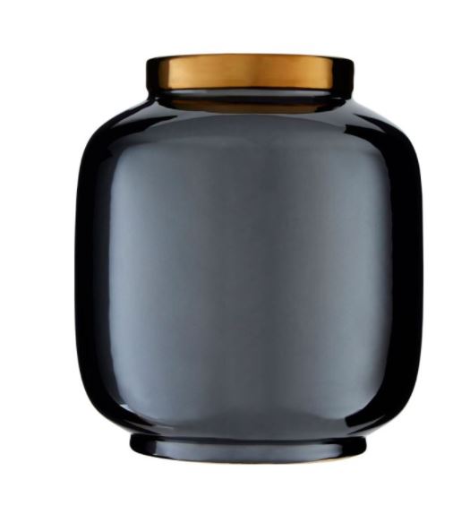 Stella Metallic Vase reduced to clear !  Flowers extra.