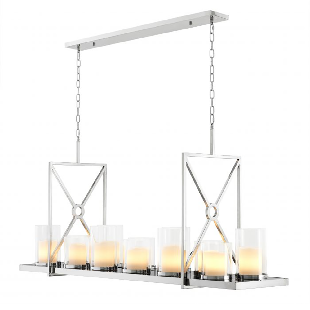 Summit polished steel by Eichholtz-Chandelier-Renaissance Design Studio