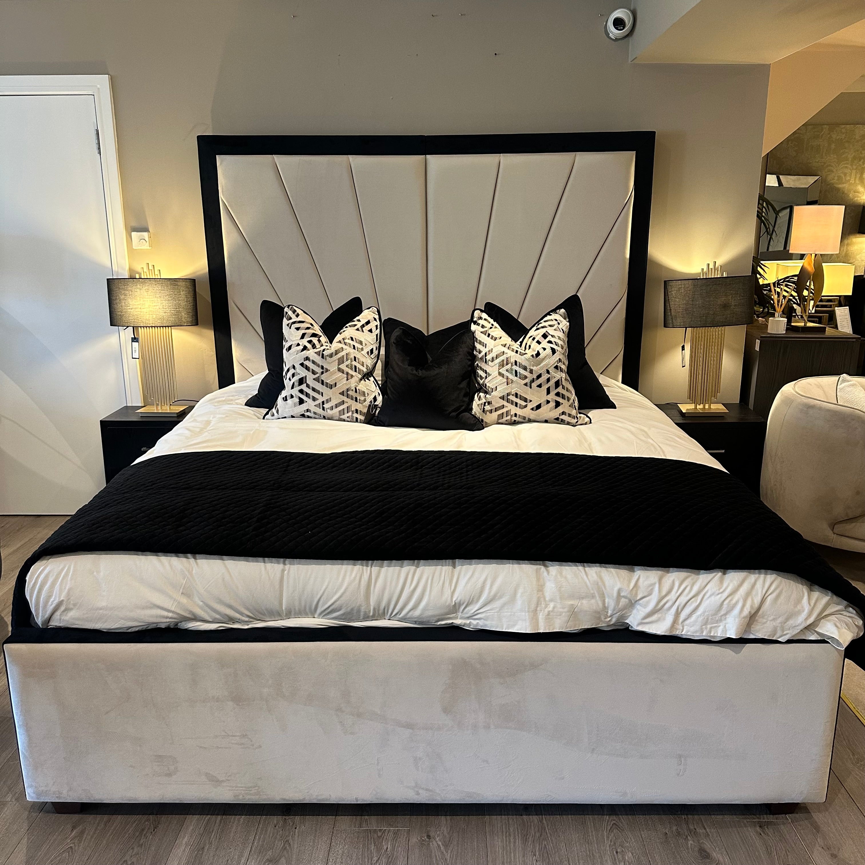 Sunbeam custom designed bed-Renaissance Design Studio