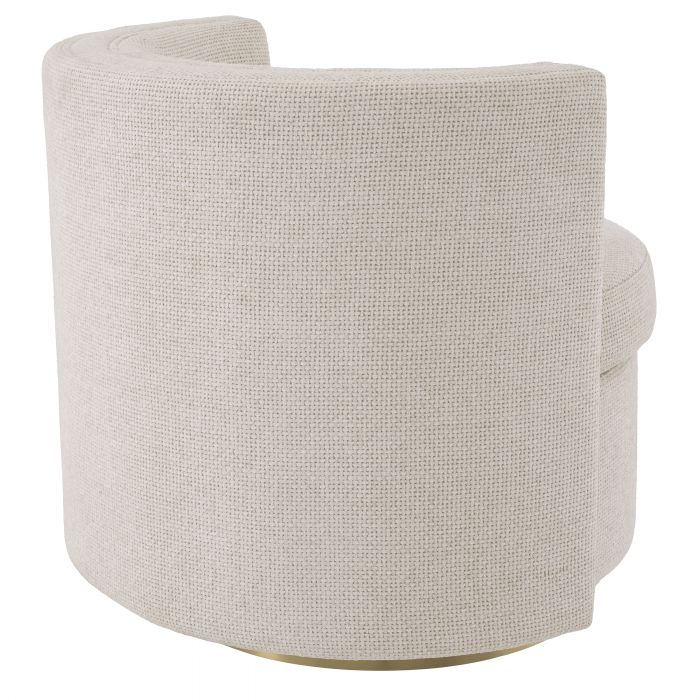 Swivel armchair Amanda by Eichholtz-Armchair-Renaissance Design Studio